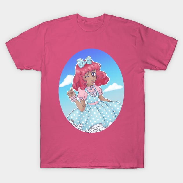 Carefree Sweet Lolita T-Shirt by Kittykaya